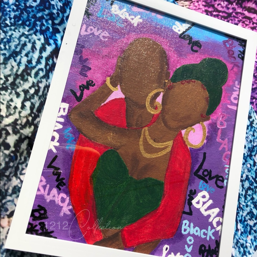 Black Art Painting